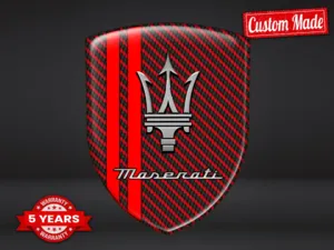 Maserati Autoaufkleber Luxus Anpassbar Minimalistisch